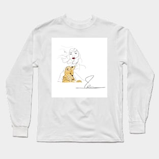 Cheetah tame like a cat! Long Sleeve T-Shirt